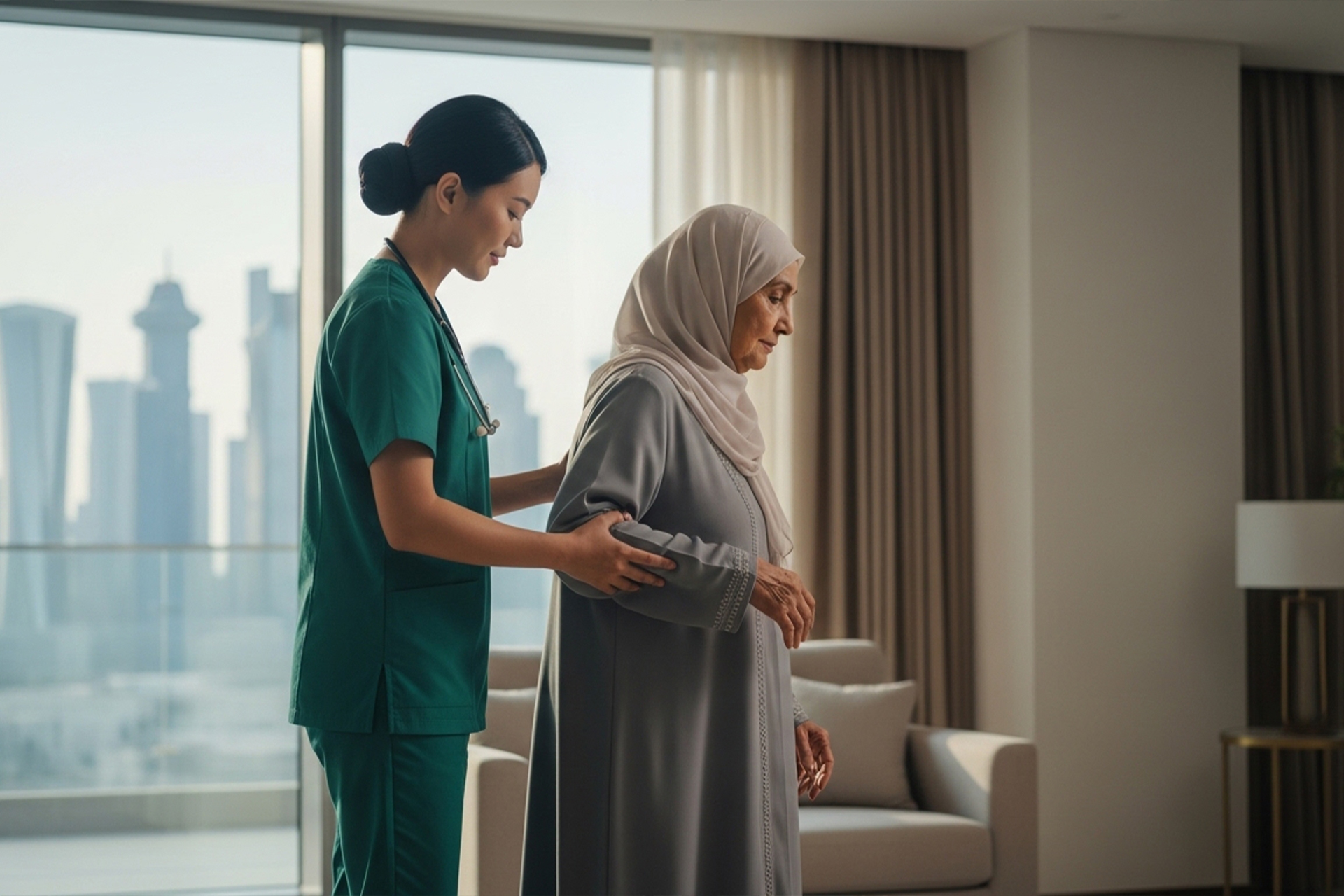 patient care services in qatar